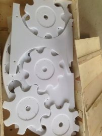 灌装机拨瓶轮组件 设计加工灌装机进出瓶星轮转盘