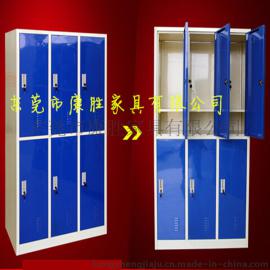 KS四门更衣柜钢制员工柜 4门挂衣柜 铁皮工衣柜换衣柜储物柜