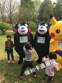 绿和卡通厂家直销熊本熊皮卡丘卡通人偶服装疯狂动物城卡包邮