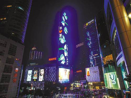 我国建成亚洲第一大LED屏 