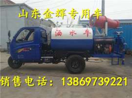 小型三轮雾炮洒水车厂家价格