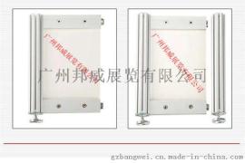 找展览铝料就找邦威展览铝材8分三槽扁铝