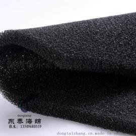 供应15-60PPI过滤绵爆破海绵过滤材料