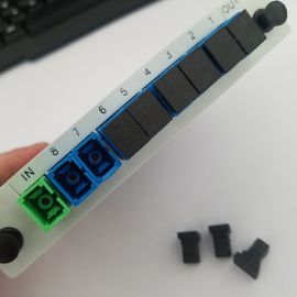 1分8分光器SC插片式光分路器