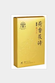 黑马茶叶荷香手筑茯砖金茯湖南安化正品茶叶
