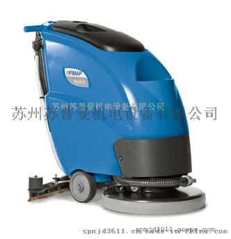 电瓶式洗地机 商场地面清洁用洗地机 手推式洗地机