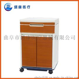 盛康供应-不锈钢床头柜 钢制喷塑床头柜 豪华病床床头柜