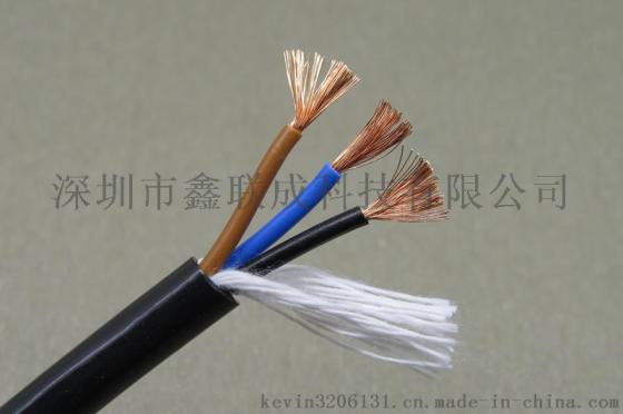 深圳高速反复移动1000万次3芯拖链电缆TRVV3*0.75mm2伺服电机拖链电缆