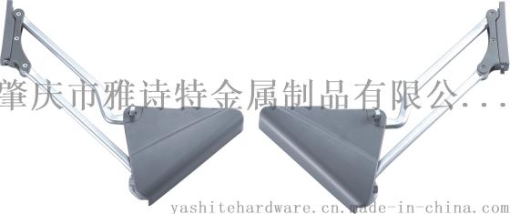 厂家直销 雅诗特YST-662 双缓冲橱柜平开上翻支撑