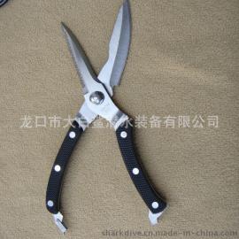 STRONGBOY台湾产潜水剪 潜水专用防身急救器