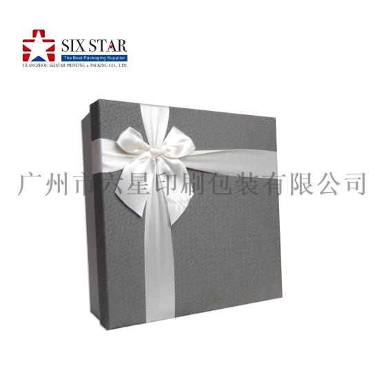 工厂定做精美带蝴蝶结天地盖礼品盒礼品包装盒