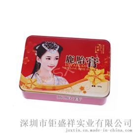 鹿胎膏包装铁盒 鹿鞭包装马口铁盒 补品医药盒