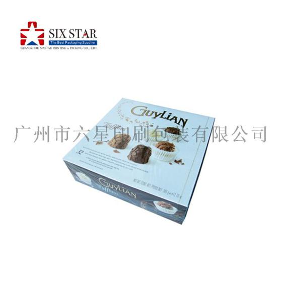 专业定制巧克力包装盒糖果食品盒单支盒子