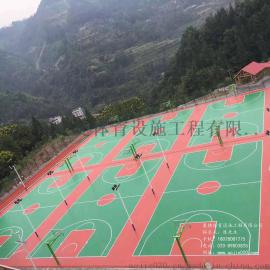 广西环保型硅PU球场材料生产厂家|广西环保型塑胶跑道施工建设公司