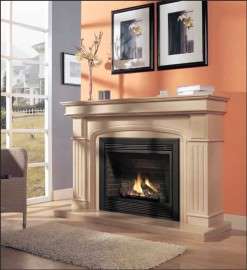 别墅欧式大理石壁炉FIREPLACE