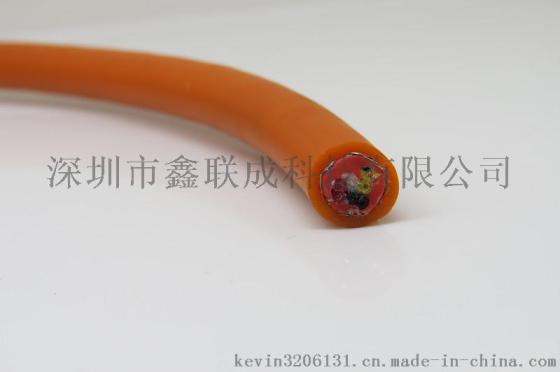 TRVSP耐寒耐油耐弯曲耐折抗拉 松下伺服器拖链电缆 编码器双绞屏蔽拖链电缆