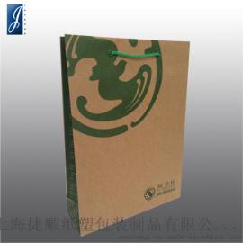 JSPACKING本色黄牛皮广告纸袋-福寿园