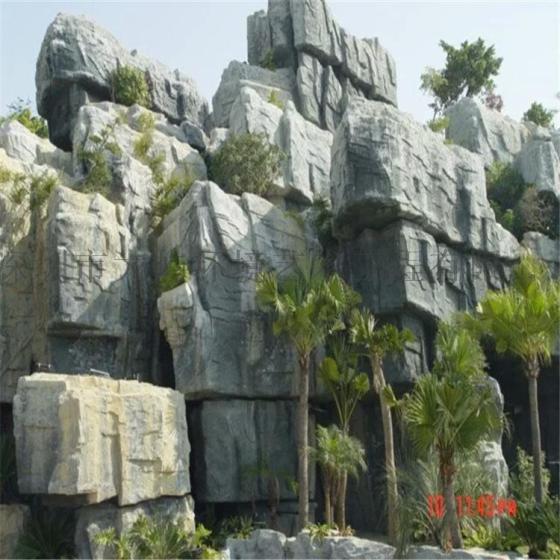 福建   主题公园仿真假山石假树景观装饰
