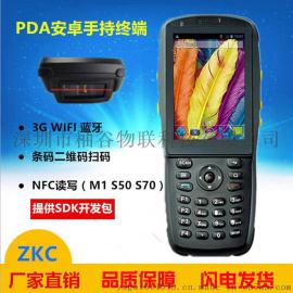 高清摄像头扫描枪 景区扫码验票pda ZKC3501无线3G wifi数据上传