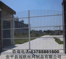 定做铁艺门 锌钢栅栏门 锌钢大门 欧式大门