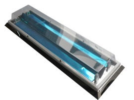 药厂用LED不锈钢斜边吸顶净化灯