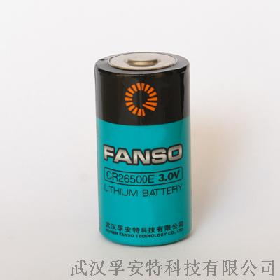 CR26500E孚安特 5000mah 智能仪表 3.0v锂锰一次锂电池 CR26500