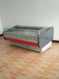 定制飞尼特2米鲜肉柜生鲜冷柜展示柜饮料柜保鲜冷藏柜