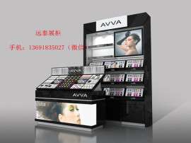 新款式时尚化妆品彩妆展柜定制厂家