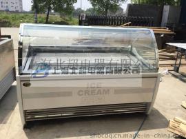 北极洋牌L5-1.9M意大利棒冰展示冷柜,亚克力架