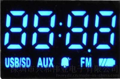 深圳数码管厂家 兴和伟业2315音箱数码屏 音响数码显示屏