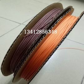 WOLIDA VW-1 125℃ E329530棕色，橙色热缩管
