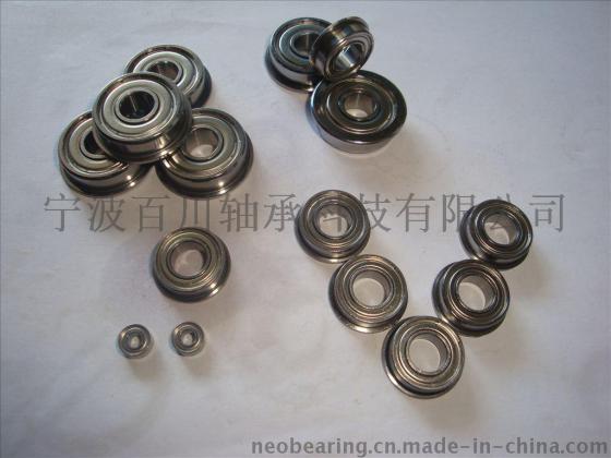 F698ZZ F698-2RS 超精密微型法兰轴承