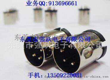 加厚铜管大DIN13PIN母座，大DIN13PIN母连接器