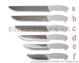 各种规格 出口 KP0029 优质不锈钢 PP白色柄  厨房6件套  厨房用具