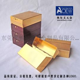 创意侧面弹扣长方形铝包装盒 玛咖包装盒 厂家设计定制