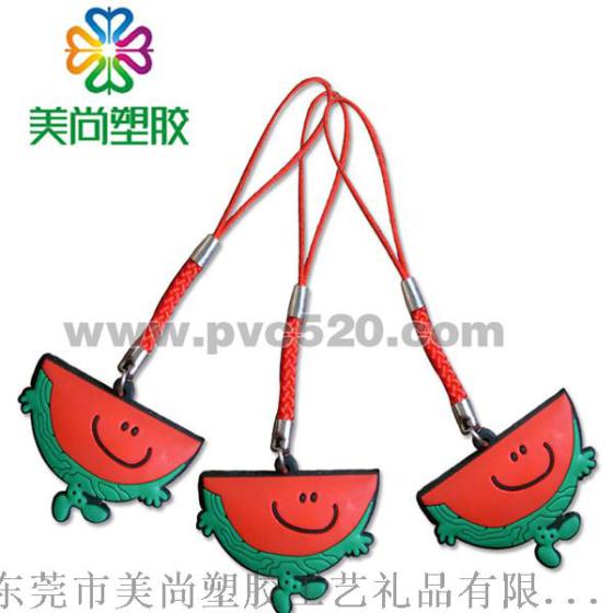 定制橡胶手机绳挂件手机擦