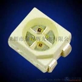 3528双芯红绿双色灯珠封装厂家