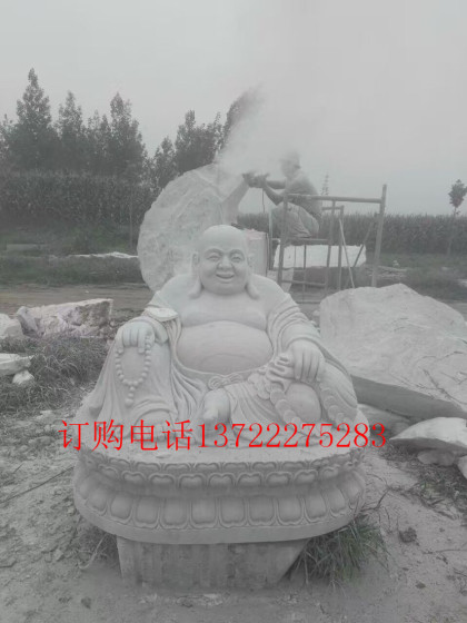 汉白玉石雕地藏佛如来药师佛大肚弥罗佛