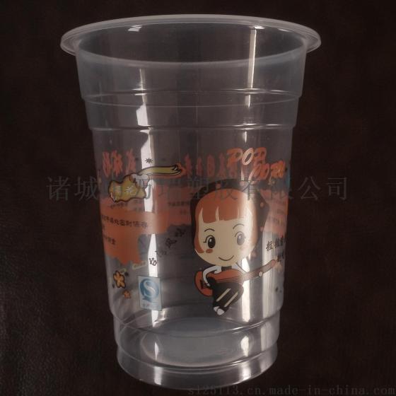 山东厂家采购1000ml一次性pp爆米花杯桶 双人饮料杯 情侣奶茶杯