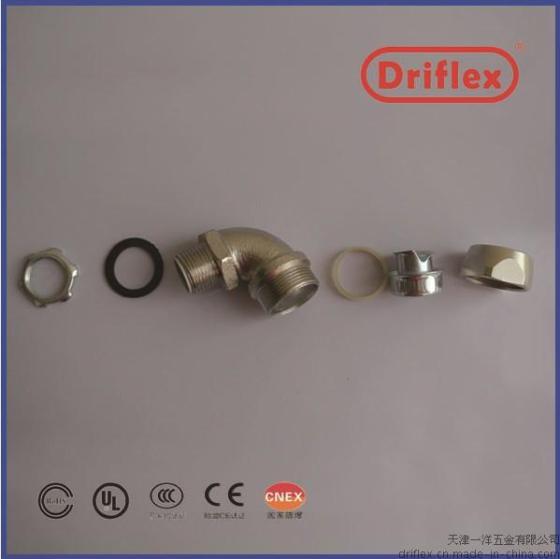 铜接头（镀镍铜直头）    driflex     防水密封接头
