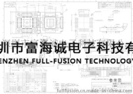 YAMAICHI IC插座 QFP176PIN 0.5MM间距 IC51-1764-1505-5