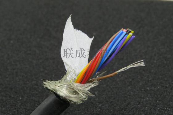 深圳高柔性耐折1000万次数控伺服电机机器人拖链电缆20芯1.0平方TRVV20*1.0mm2