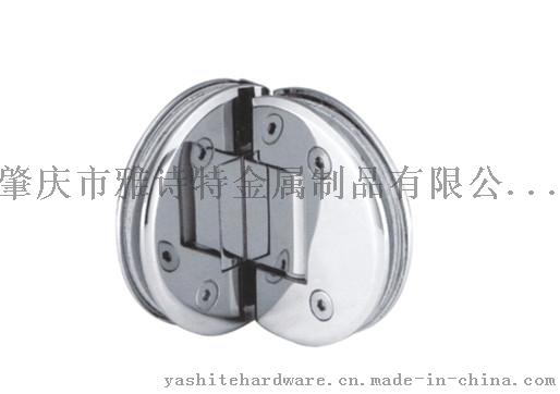 厂家直销 雅诗特 YST-K004 半圆90度双面浴室玻璃夹