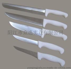 热销KP0124 优质不锈钢 PP柄  厨房套刀7件套  厨房用具