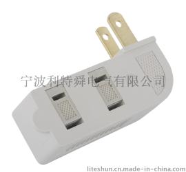 专做美式插座的工厂——供应一转三墙壁插座、美式转换插座