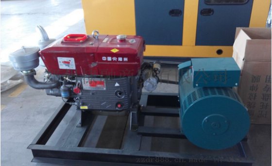 常州 单杠 柴油发电机组 20kw 全铜电机