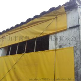 供应养猪场猪舍帆布篷布卷帘定做批发