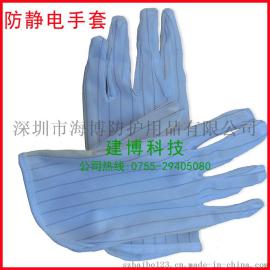 防静电PU手套 尼龙涂层掌耐磨涂胶工业电子厂作业 劳保防护手套