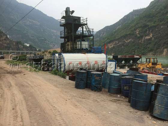 华丰350型 500型 750型沥青拌合站 沥青混凝土搅拌站 沥青搅拌站