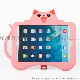 俊奇 苹果mini硅胶保护套_苹果ipad mini2保护套硅胶_防摔套mini3卡通防摔迷你14可爱平板壳